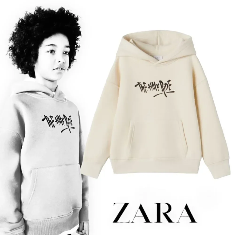 ZARA Kids | Stone | GRAFFITI SWEATSHIRT